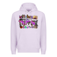 Lilac witches be trippin Premium Hoodie - CowhideDigitalArt