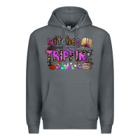 Rock witches be trippin Premium Hoodie - CowhideDigitalArt