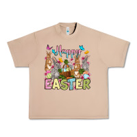 Burro Happy Easter bunnys Urban Heavy Tee - OliviaCreatesArt