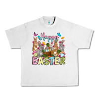 Lunar Rock Happy Easter bunnys Urban Heavy Tee - OliviaCreatesArt