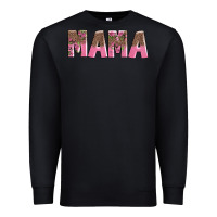 Black mama Premium Sweatshirt - AdoDesignShop