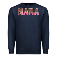 Navy mama Premium Sweatshirt - AdoDesignShop