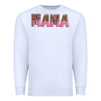White mama Premium Sweatshirt - AdoDesignShop