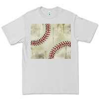 Dove Grey dirty baseball pattern Premium Tee - TumblerDesignByShophia