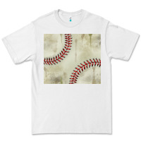 White dirty baseball pattern Premium Tee - TumblerDesignByShophia