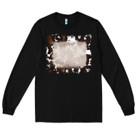 Black cowhide frames backround 3 Long Sleeve Tee - RanaPortraitStore