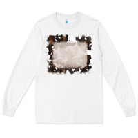 White cowhide frames backround 3 Long Sleeve Tee - RanaPortraitStore