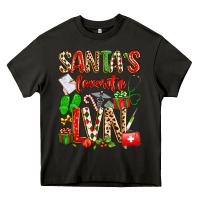 Asphalt santa's favorite lvn Heavy Core Tee - texasbilliewilder