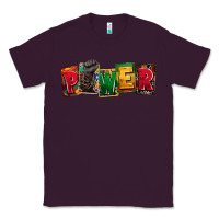 Plum black power black history black lives matter junet Classic Tee - CowGirlArtShop