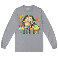 Heather Grey Easter Day Long Sleeve Tee - BundleAndBundleShop