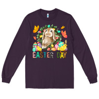 Plum Easter Day Long Sleeve Tee - BundleAndBundleShop