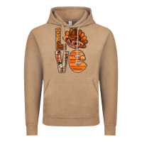 Vintage Coffee thanksgiving with turkey love bbs Vintage Hoodie - BundleAndBundleShop