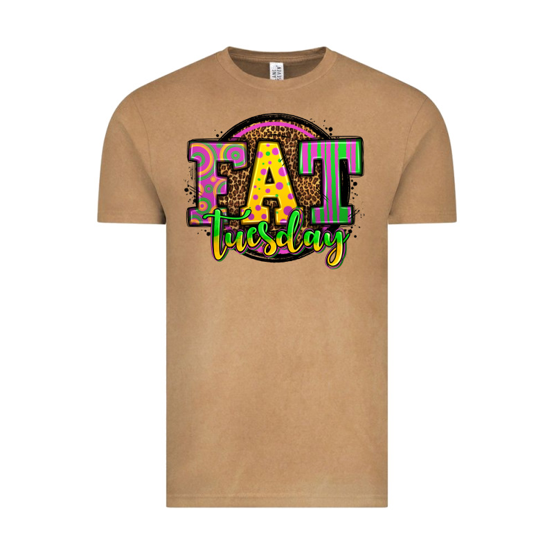 Mardi Gras Fat Tuesday Vintage Tee by OliviaCreatesArt | Teevron