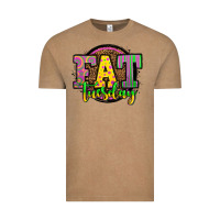 Vintage Coffee mardi gras fat tuesday Vintage Tee - OliviaCreatesArt