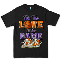 Black for the love of the game basketball Premium Tee - HowdyJamesFarm