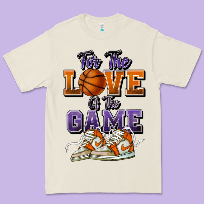 For The Love Of The Game Basketball Premium Tee Designed By Howdyjamesfarm