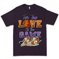Plum for the love of the game basketball Premium Tee - HowdyJamesFarm