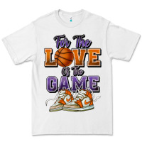 White for the love of the game basketball Premium Tee - HowdyJamesFarm