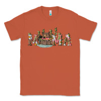 Copper Mama with bear and daisy Classic Tee - RanaPortraitStore