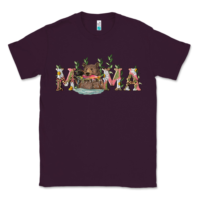 Mama With Bear And Daisy Classic Tee by RanaPortraitStore | Teevron