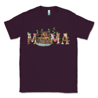 Plum Mama with bear and daisy Classic Tee - RanaPortraitStore