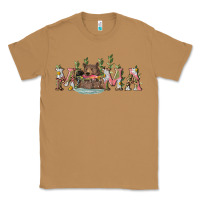 Toasted Coconut Mama with bear and daisy Classic Tee - RanaPortraitStore