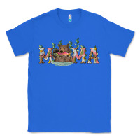 True Royal Mama with bear and daisy Classic Tee - RanaPortraitStore