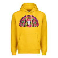 Lemon valentines day pink gemstones baby calf rainbow Premium Hoodie - Jasminsmagicworld