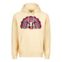 Pina Colada valentines day pink gemstones baby calf rainbow Premium Hoodie - Jasminsmagicworld