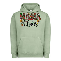 Pigment Oil Green mama claus Urban Hoodie - JahusDesignShop