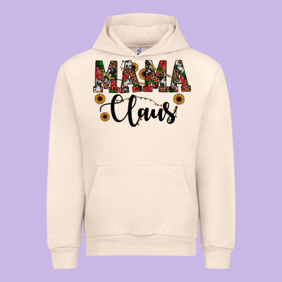 Mama Claus Urban Hoodie Designed By Jahusdesignshop