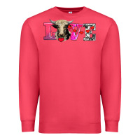 Cardinal love with holstein cow Premium Sweatshirt - AdoDesignShop