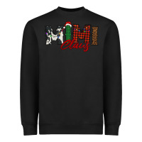 Black mimi claus Heavyweight Sweatshirt - BarkalooDesign