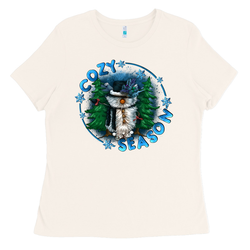 Cozy Season Ladies Tee by CowGirlArtShop | Teevron
