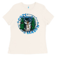 Bone cozy season Ladies Tee - CowGirlArtShop