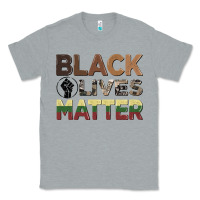 Heather Grey black lives matter juneteenth Classic Tee - CowGirlArtShop