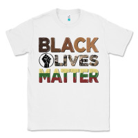 White black lives matter juneteenth Classic Tee - CowGirlArtShop