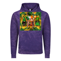 Cloud Purple St. Patrick's Day gnome Vintage Hoodie - FaDigitalArtStudio