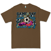 Cacao Game day soccer Premium Tee - HowdyJamesFarm
