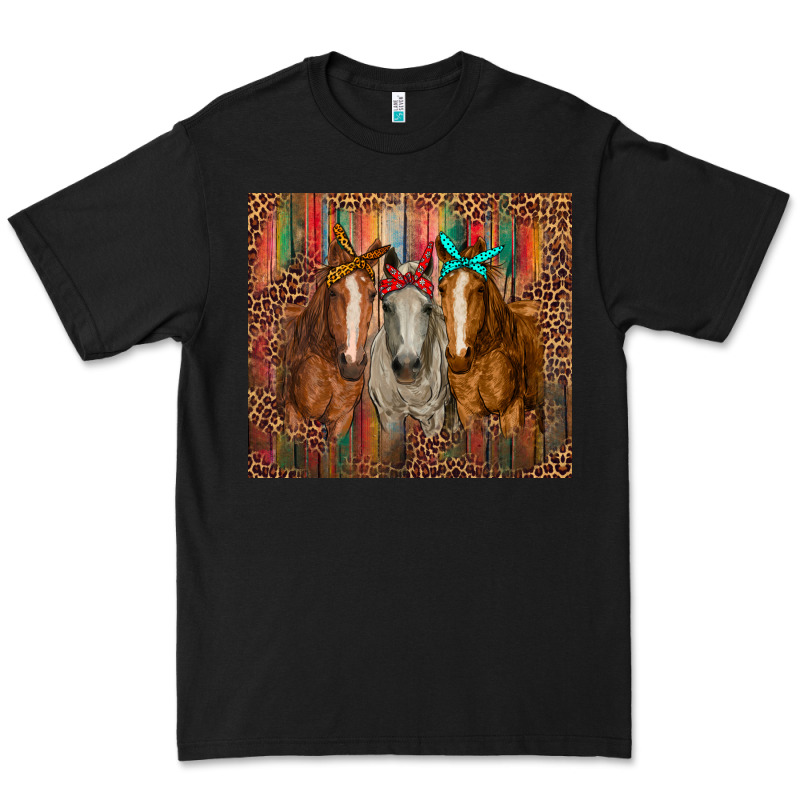 Western Horses With Bandanas Premium Tee by RanaPortraitStore | Teevron