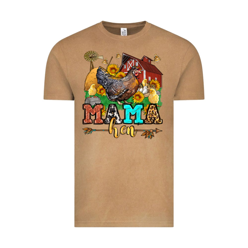 Mama Hen Western Olivia Vintage Tee by OliviaCreatesArt | Teevron