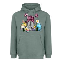 Sage easter gnome with eggs Heavyweight Hoodie - AdoDesignShop