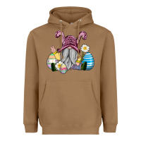Toasted Coconut easter gnome with eggs Heavyweight Hoodie - AdoDesignShop
