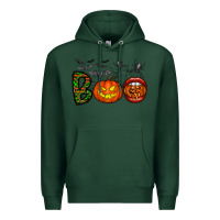 Sports Green boo halloween Premium Hoodie - CowhideDigitalArt
