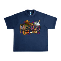 Navy Mexico Urban Heavy Tee - FaDigitalArtStudio