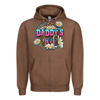 Chestnut daddy's girl Zipper Hoodie - AdoDesignShop