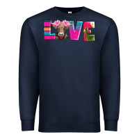 Love With Braunvieh Cow Premium Sweatshirt | Teevron