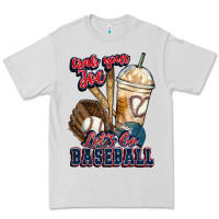 Dove Grey Grab your joe lets go baseball Premium Tee - HowdyJamesFarm