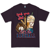Plum Grab your joe lets go baseball Premium Tee - HowdyJamesFarm