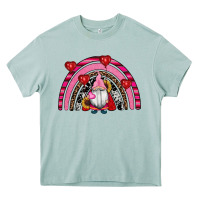 Arona valentines day gnomes rainbow Heavy Core Tee - RanaPortraitStore
